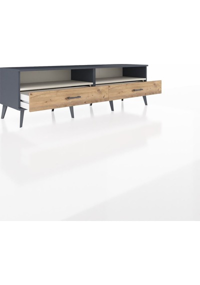 Hyperion Tv Ünitesi 2 Raflı 2 Çekmeceli 176x44x51 Antrasit-aytaşı/çam Aytası/atlas Çam Hyperion Tv Ünitesi 2 Raflı 2 Çekmeceli 176x44x51 Antrasit-aytaşı/çam Aytası/atlas Çam