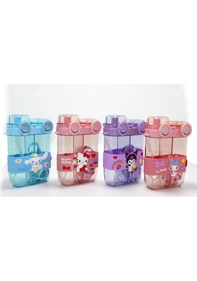 My Melody Çift Bölmeli Pipetli Suluk Diğer
