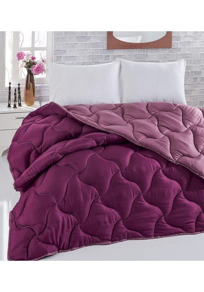 Renkli Çift Kişilik Microfiber Yorgan 195x215 Cm Çok Renkli