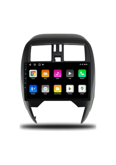 Redhat Nissan Micra Android Carplay Multimedya 2014-2018 2gb Ram + 32gb Hafıza + 4 Çekirdek