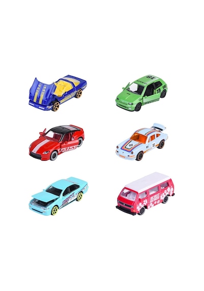 8504100001 Castheads Premium Cars 6-asst Çok Renkli