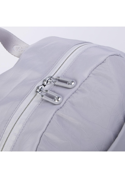 Nas Bag Büyük Boy Unisex Hafif Ve Su Geçirmez Çok Gözlü Sırt Çantası Gri