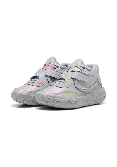 Puma Mb.05 Metallıc Genç Basketbol Ayakkabısı 312941 01 Gri