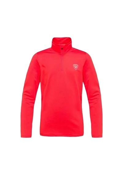 Rossignol 12 Zip Warm Stretch Erkek Çocuk Kırmızı İçlik Üst 18174 Bordo