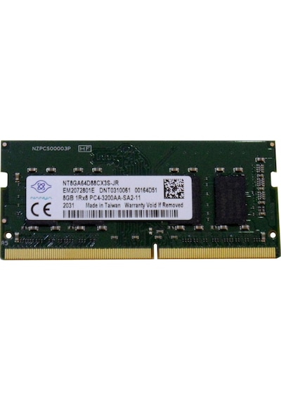 Nanya NT8GA64D88CX3S-JR 8 GB DDR4 3200 MHz CL22 Notebook Ram