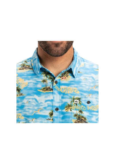 Quıksılver Quiksilver Safe Paradise Erkek Gömlek Bnat Çok Renkli