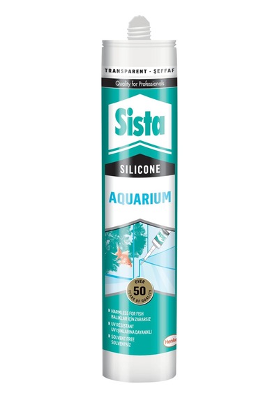 Sista Akvaryum Silikonu Şeffaf 280 Ml 3'lü Paket