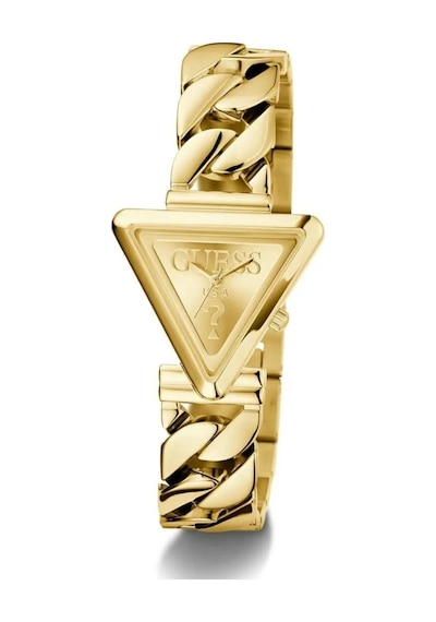 Guess Gugw0859l2 Altın Kaplama Üçgen Kadın Kol Saati Altın