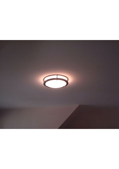 Elektrikle Çalışır Radar Sensörlü Karanlıkta Hareket Gördükçe Yanar 24 Watt Modern Tasarım Led Aplik Beyaz - Siyah
