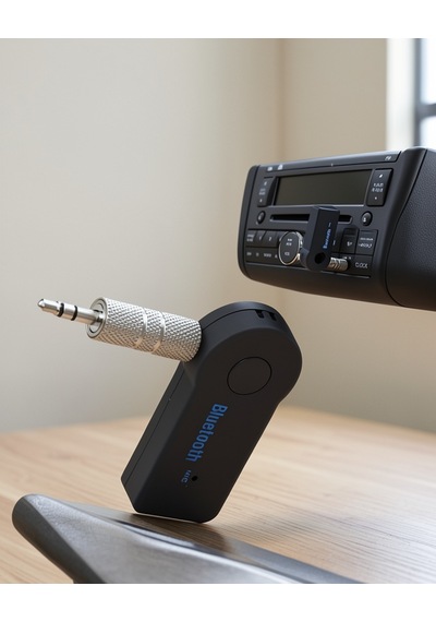 Aux Bluetooth Kablosuz Araç Bağlantı Kiti Tüm Araçlara Uyumlu