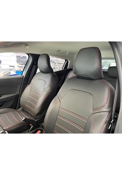 Renault Clio 5 Araca Özel Deri Oto Koltuk Kılıfı 529321608