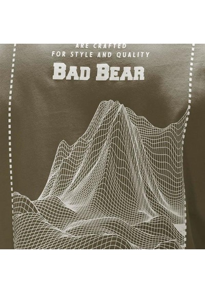 Bad Bear Eddy Erkek Haki Tişört