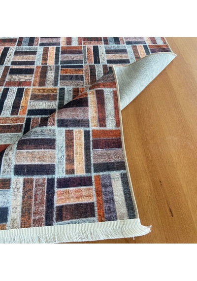 Prizma Halı Vintage Kilim V-6519 Çok Renkli