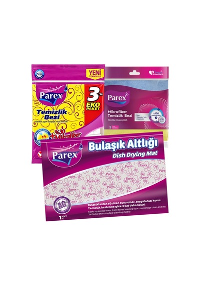 Temizlik Bezleri Ve Bulaşık Altlığı Paketi Diğer