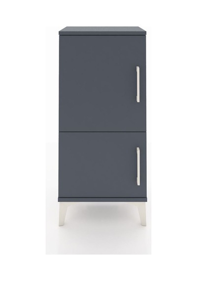 Arges Komodin 3 Raflı 2 Kapaklı 44x30x96 Antrasit-antrasit Antrasit