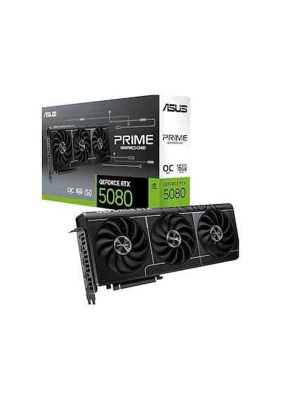 Asus Prıme Rtx5080-o16g 16gb Gddr7 256 Bıt Oc Geforce Rtx 5090 16 Gb Ekran Kartı