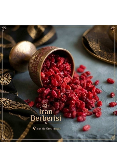 Kolaydoy Doğal Zereşk Üzümü Kurutulmuş Barberry Meyvesi Katkısız 100 G