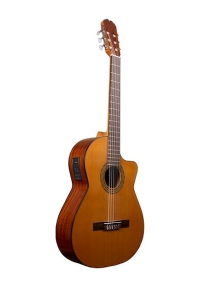 Alvarono:39 Alv0540Ec İspanyol Elektro Klasik El Yapımı Gitar
