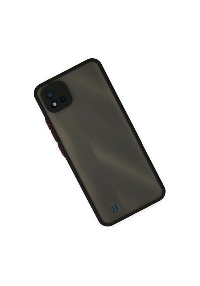 Uryport Realme C11 2021 Kılıf Montreal Silikon Kapak - Siyah
