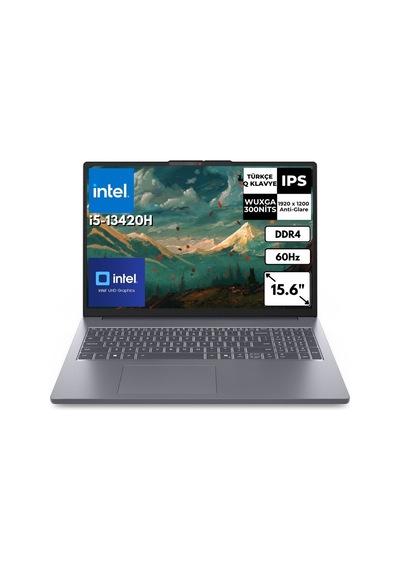 Lenovo IdeaPad Slim 3 16IRH10 83K2001FTRAT3 8 GB 1 TB SSD 16" Free Dos Dizüstü Bilgisayar