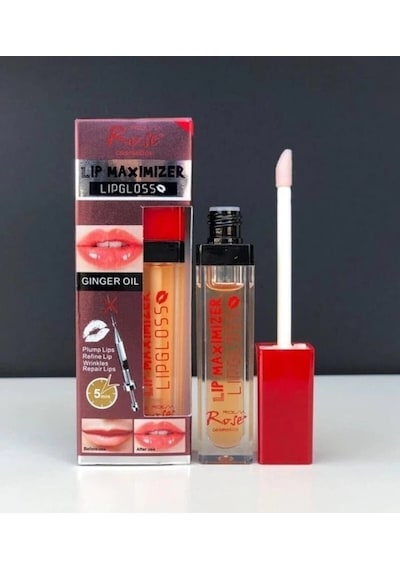 Rose Cosmetics Dudak Dolgunlaştırıcı Doğal Görünüm Dudak Parlatıcısı Şeffaf