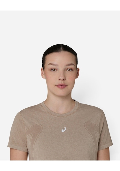 Asics Road Seamless Ss Top Kadın Kahverengi Kısa Kollu Tshirt 2012d292-200