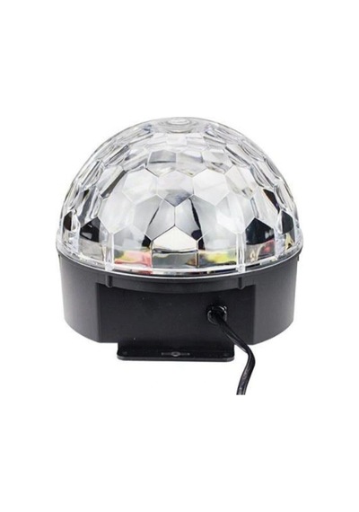 Kumandalı Kristal Led Rgb Disko Topu Açık Mavi