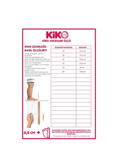 Kiko Kids Bart Cırtlı Işıklı Kız Bebek Spor Ayakkabı Su Yeşili