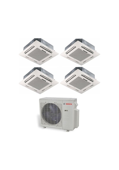 Bosch 36000 BTU 1 Dış + 4 İç Ünite (12+12+12+12) Kaset Tipi Multi Inverter Klima