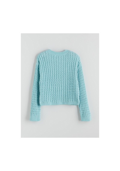 LC Waikiki Alıta Cıty Farkıyla Lcw Kids Turkuaz Oval Yaka Kız Çocuk Kazak Turkuaz - 925578367 Turkuaz LC Waikiki Alıta Cıty Farkıyla Lcw Kids Turkuaz Oval Yaka Kız Çocuk Kazak Turkuaz - 925578367 Turkuaz