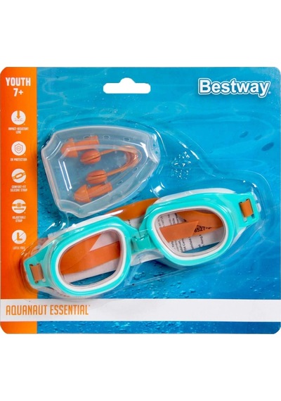 Nessiworld Bestway Hydro Swim Kulak Ve Burun Tıkacı Yüzücü Gözlük Seti 26034