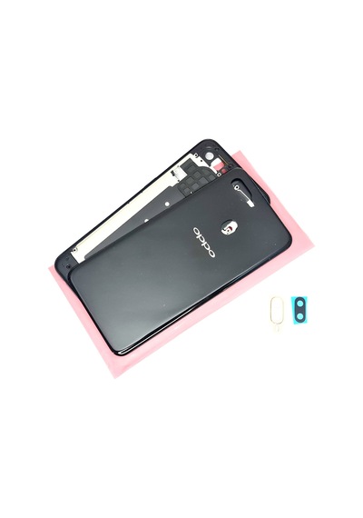 Tkgz Oppo A5s Kasa Arka Pil Batarya Kapağı Siyah