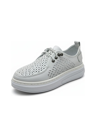 Dosa Shoes Kadın Ortapedik Deri Ayakkabı-beyaz Beyaz