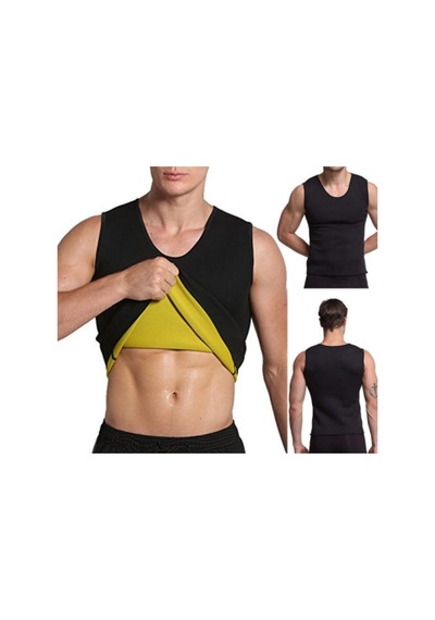 Multiflexpro Erkek Neopren Taytı Ve Atleti Termal Sauna Siyah