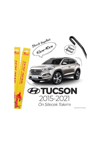 Hyundai Tucson Muz Silecek Takımı 2015-2021 İnwells