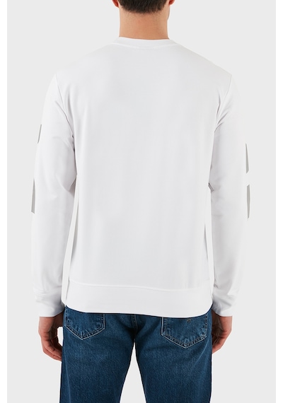 Paul & Shark Erkek Sweat 24411862 010 Beyaz Beyaz