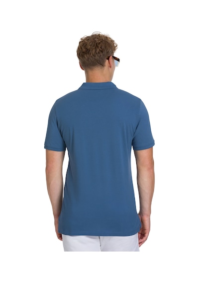 Hatemoğlu İndigo Regular Fit 100% Pamuk Polo Yaka Tişört Indigo