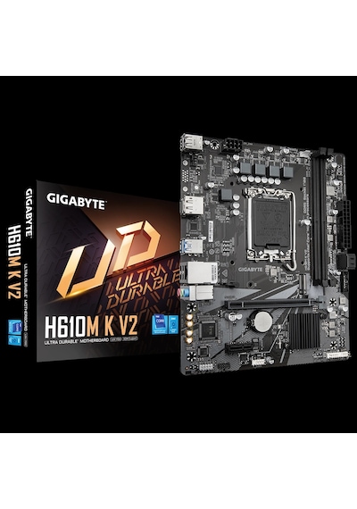 Gıgabyte H610m K V2 D5 4800mhz M.2 Hdmı/dp Matx 1700p