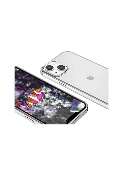 Apple Uyumlu iPhone 13 Kılıf Zore Pixel Kapak Gümüş