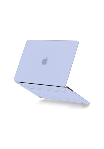 Newface Apple Macbook  Uyumlu  Pro 13 2020 Macbook  Uyumlu  Buzlu Kapak - Lila