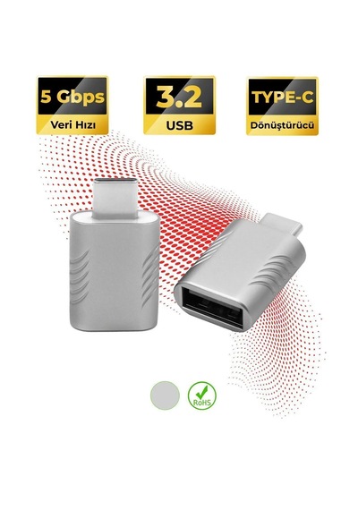 Usb 3.2 To Type-c Dönüştürücü Yüksek Hızlı Veri Aktarımı