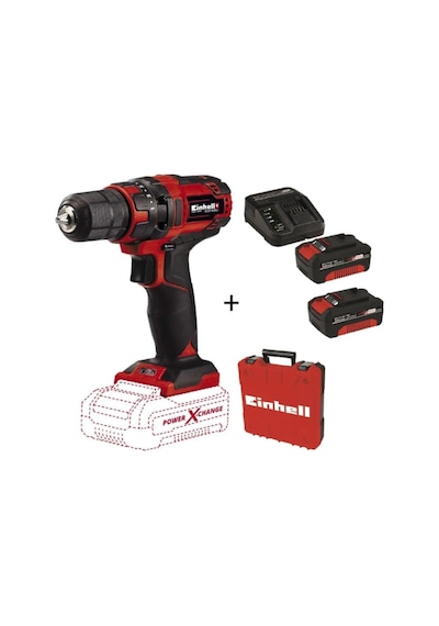 Einhell TC-CD 18/35 Li 18V 4 Ah Li-ion Çift Akülü Starter Kit Matkap Vidalama Makinesi