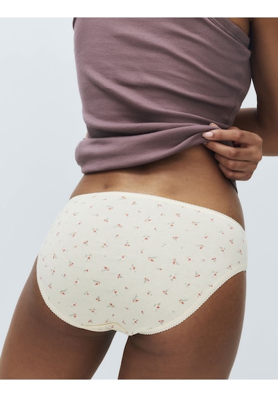 Marks & Spencer 5'li Saf Pamuklu Bikini Külot Seti T61008800N Turuncu