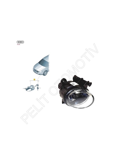 Audi A1 Sol Sis Farı 8t0941699e 2011-2014