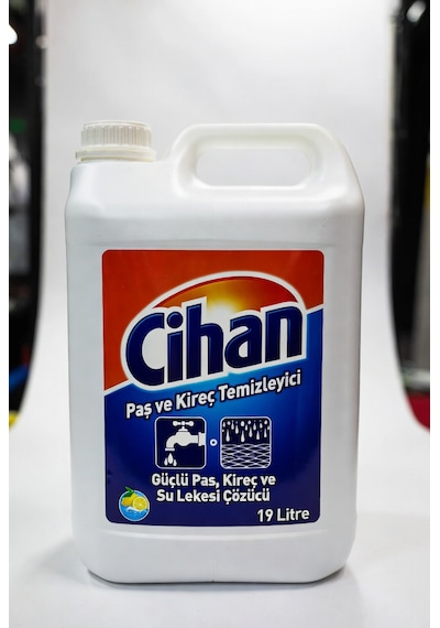 Cihan Pas Ve Kireç Temizleyici 19 Litre Tekli