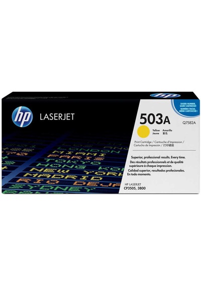 Hp 503A-Q7582A Sarı Toner.3800Dtn