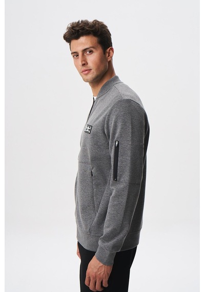 AR-MA Arma Erkek Slim Fit Scuba Su Geçirmeyen Kumaş Basic Kol Cepli Tam Fermuar Kolej Yaka Sweatshirt K28324988301 Gri-g10 Gri AR-MA Arma Erkek Slim Fit Scuba Su Geçirmeyen Kumaş Basic Kol Cepli Tam Fermuar Kolej Yaka Sweatshirt K28324988301 Gri-g10 Gri