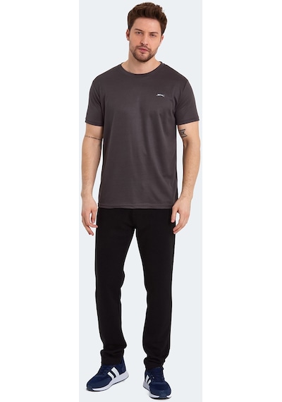 Slazenger ODALIS I Erkek  Koyu Gri Tişört