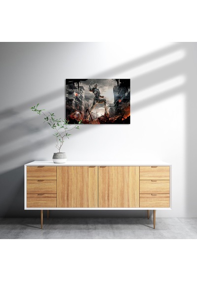 Cakasepetim Ultron Supervillain Artwork Ahşap Mdf Tablo