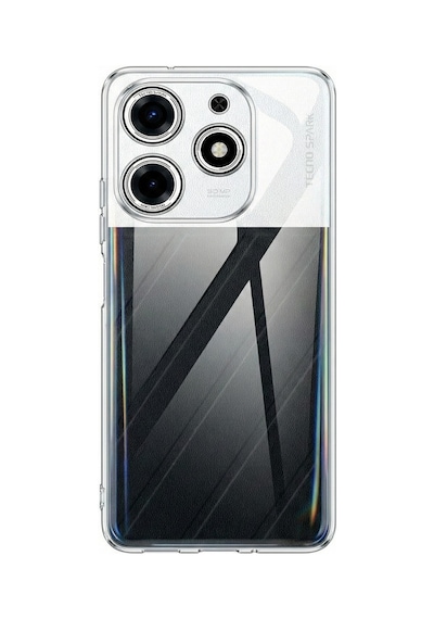 Tecno Spark 10 Pro Uyumlu Şeffaf Silikon Kılıf